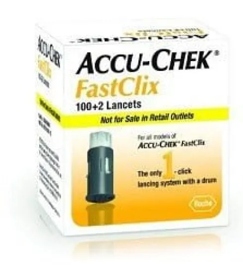 Accu-Chek Fastclix Lancette Punigidito 102 Pezzi