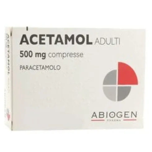 Acetamol 500 mg 20 Compresse