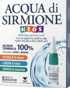Acqua di Sirmione Kids Acqua Termale per Igiene Nasale Bambini 6 Flaconcini da 15 ml