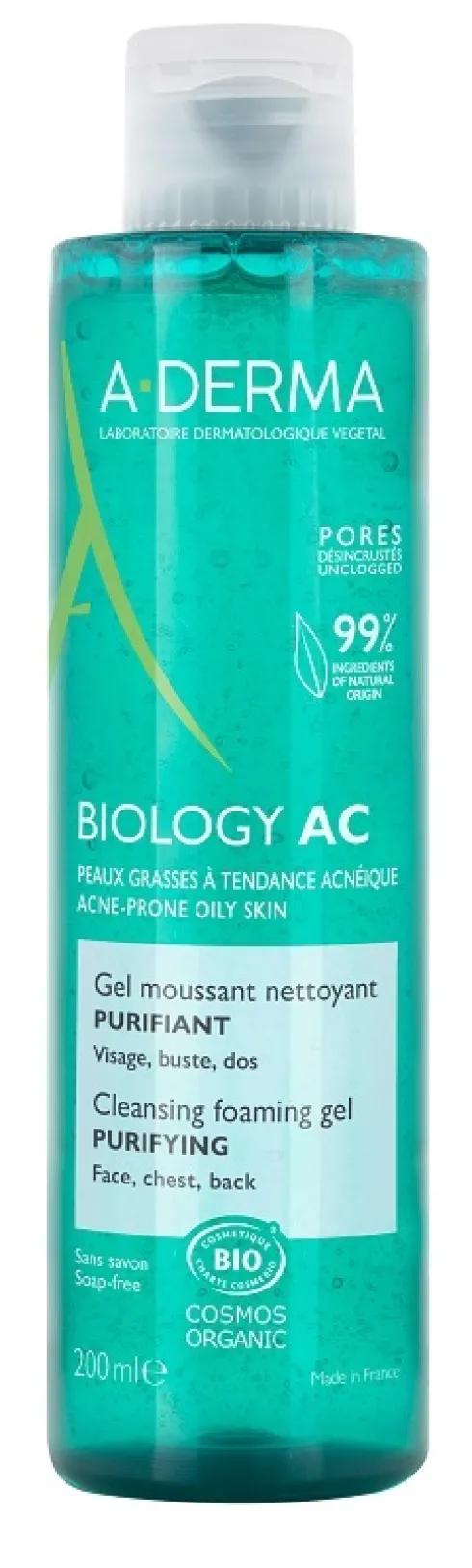 Aderma Biology AC Gel Detergente 200 ml