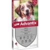 Advantix Spot On 2,5 ml 250 mg + 1.250 mg Per Cani da 10 a 25 kg Confezione da 6 Pipette