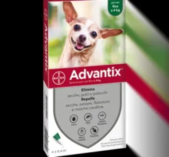 Advantix Spot On 4 Pipette Cani Di Peso Fino A 4 Kg
