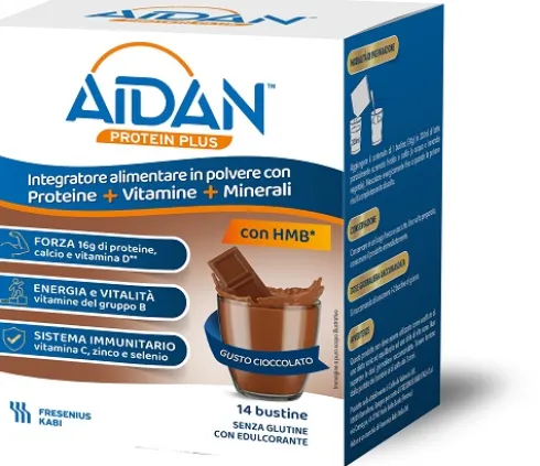 Aidan Protein Plus Gusto Cioccolato 14 Bustine