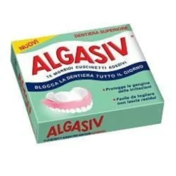Algasiv Cuscinetto Adesivo Protesi Superiore 15 Pezzi