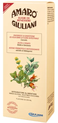 Amaro Giuliani Elisir Benessere 300 ml