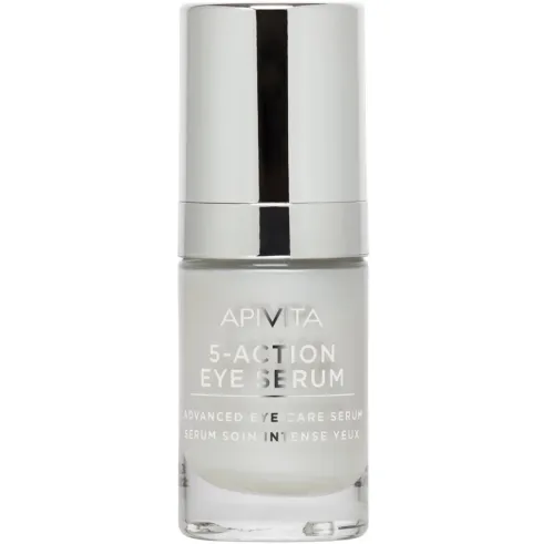 Apivita 5 Action Eye Serum Contorno Occhi Occhiaie Borse Rughe 15 ml