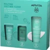 Apivita Routine Just Bee Clear – Kit Trattamento Pelli Grasse e a Tendenza Acneica