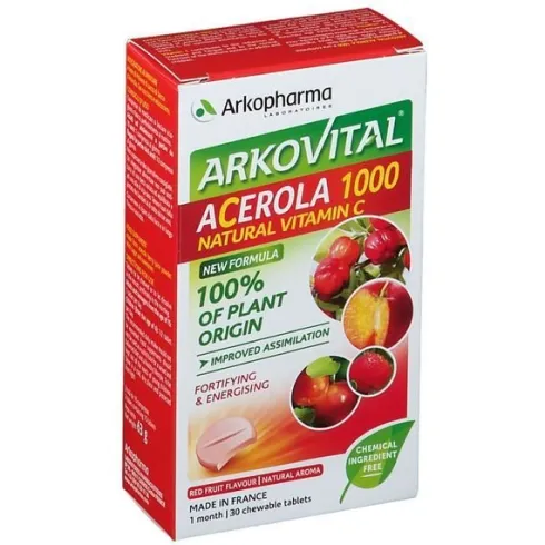 Arkocapsule Acerola 1000 30 Compresse Masticabili