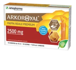 Arkoroyal Pappa Reale 2500 Mg Senza Zuccheri 10 Fiale