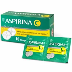 Aspirina C400 mg + 240 mg 10 compresse effervescenti