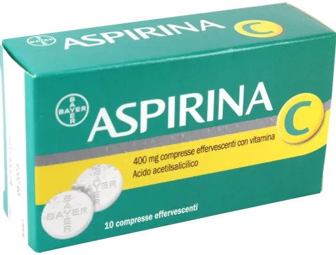 Aspirina C 400 mg + 240 mg10 compresse effervescenti Importazione