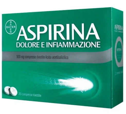 Aspirina Dolore Infiammazione 20 Compresse