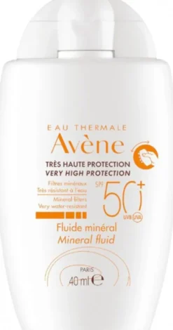 Avene Solare Viso Fluido Minerale SPF50+ 40 ml
