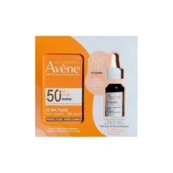 Avène Ultra Fluid Perfezionatore SPF50+ con Vitamin Activ CG Siero Cofanetto