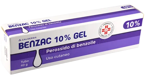 Benzac Gel 10% 40 Grammi Importazione