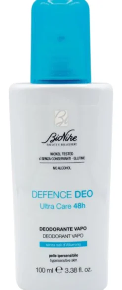 BioNike Defence Deo Ultra Care 48h Deodorante Vapo Senza Sali di Alluminio 100 ml