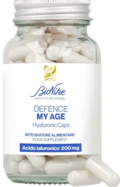BioNike Defence My Age Hyaluronic Caps Integratore Acido Ialuronico e Vitamina C 60 Capsule