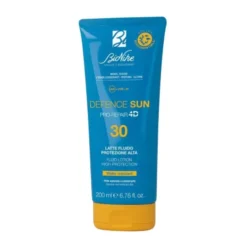 BioNike Defence Sun Latte Fluido Solare SPF 30 Protezione Alta Pelle Sensibile 200 ml