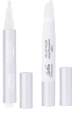BioNike HA Lip Shot & Filler Trattamento Labbra Rimpolpante e Definizione 3 ml + 4 ml