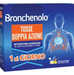 Bronchenolo Tosse Doppia Azione Miele E Limone 10 Bustine