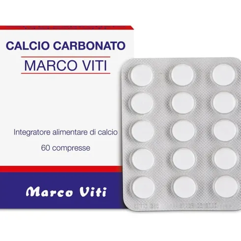 Calcio Carbonato Viti 60 Compresse