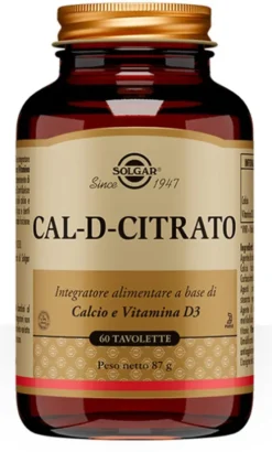 Cal-D Citrato 60 tavolette