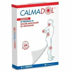 Calmadol Cerotto Arnica e Artiglio Del Diavolo per Dolori Articolari e Muscolari 6 Pezzi