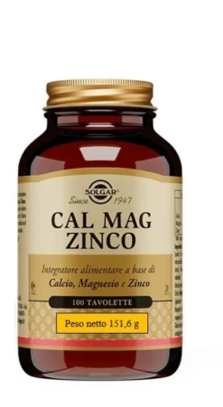 Cal Mag Zinco 100 tavolette