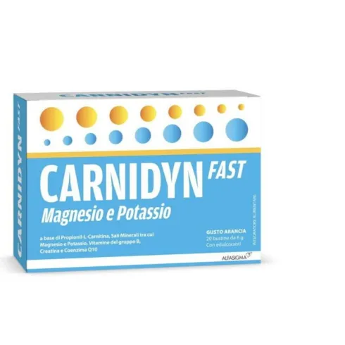 Carnidyn Fast Magnesio E Potassio 20 Bustine