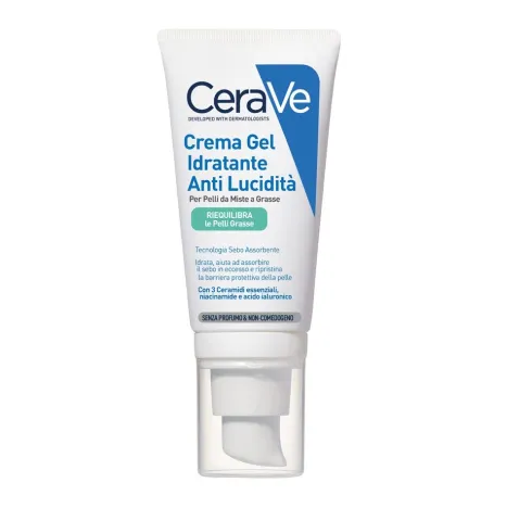 Cerave Crema Gel Idratante Anti Lucidità 52 ml