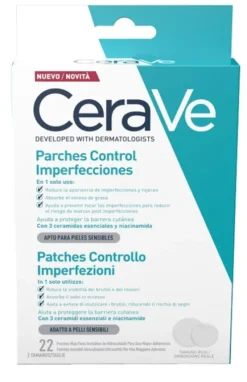 CeraVe Patches Controllo Imperfezioni Cerotti Brufoli Idrocolloidali 22 pezzi