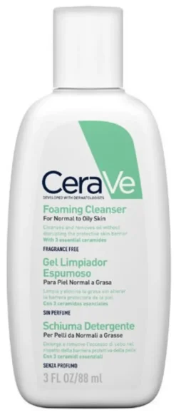 Cerave Schiuma Detergente Viso 88 ml