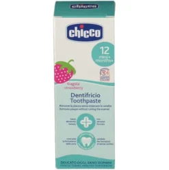 Chicco Dentifricio Fragola Bambini 12 Mesi+ 50 ml