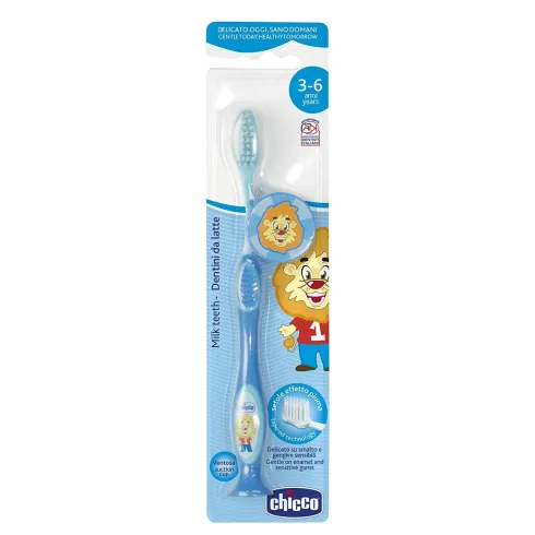 Chicco Spazzolino Azzurro 3-6 Anni