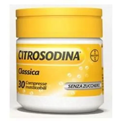 Citrosodina Masticabile Senza Zucchero 30 Compresse