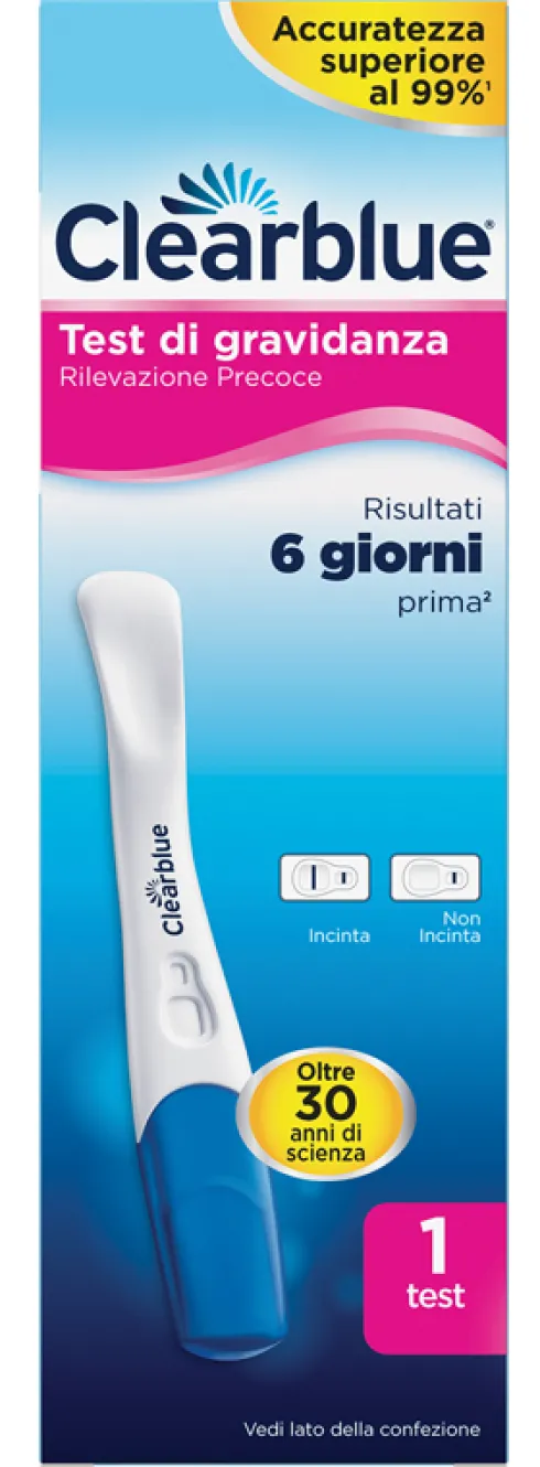 Clerablue Test Gravidanza Rilevazione Precoce 1 test