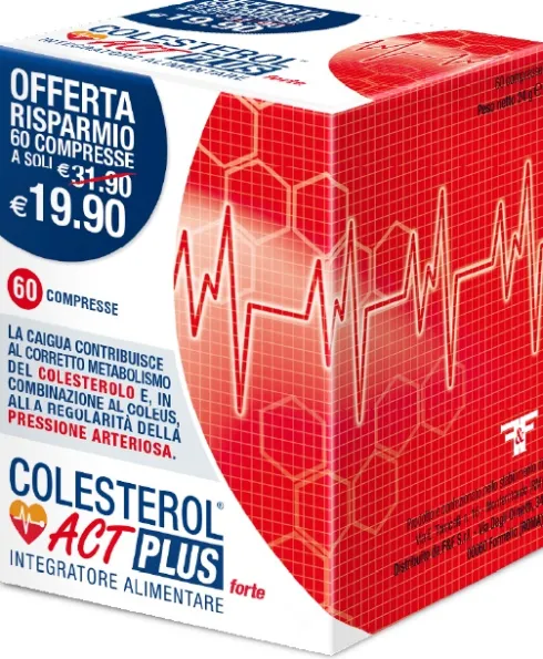 Colesterol Act Plus Forte 60 compresse