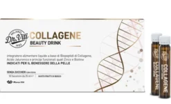 Collagene Beauty Drink Flaconcini Collagene Acido Ialuronico Biotina Zinco 10×25 ml