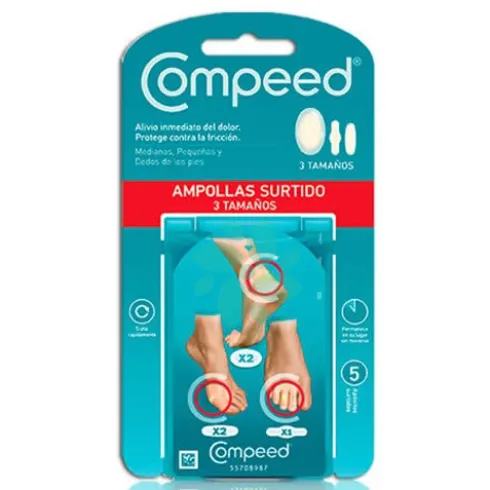 Compeed Cerotti Per Vesciche Formati Assortiti 5 Pezzi