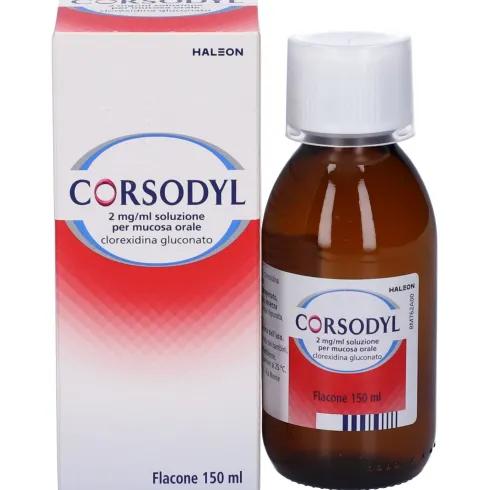 Corsodyl 200 mg/100 ml Collutorio 150 ml