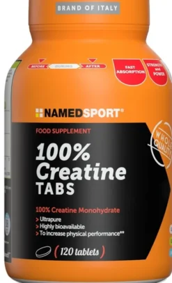 100% Creatine Tabs 120 compresse