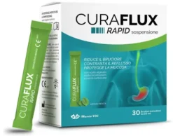 Curaflux Rapid Sospensione Orale Reflusso Alginato 30 Bustine