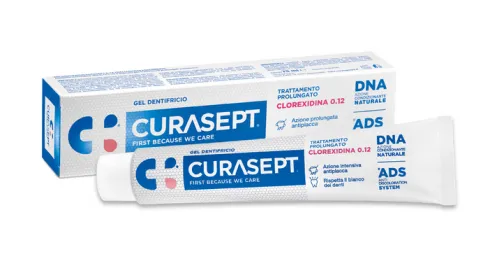 Curasept 0,12% Dentifricio Clorexidina Ads+Dna 75 ml