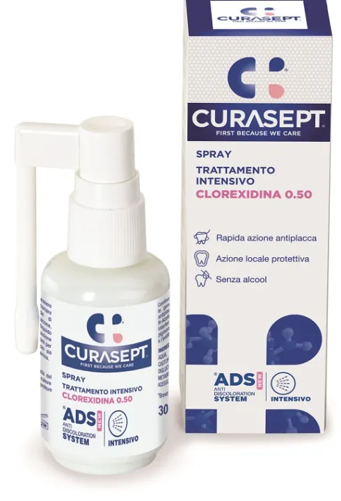 Curasept Trattamento Intensivo 0.50% Spray 30 ml