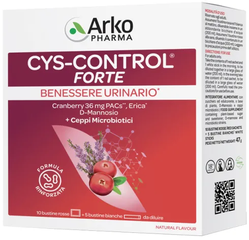 Cys Control Forte 15 Bustine
