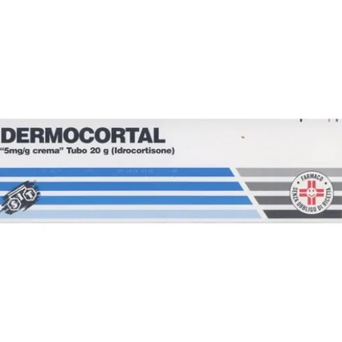 Dermocortal 5 mg/g Crema 20 grammi