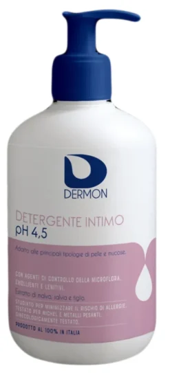 Dermon Detergente Intimo Uso Frequente pH 4,5 500 ml