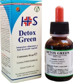 Detox Green gocce depurative fegato e metabolismo con colina 50 ml