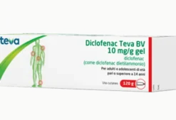 Diclofenac 1% Teva Gel 120 grammi