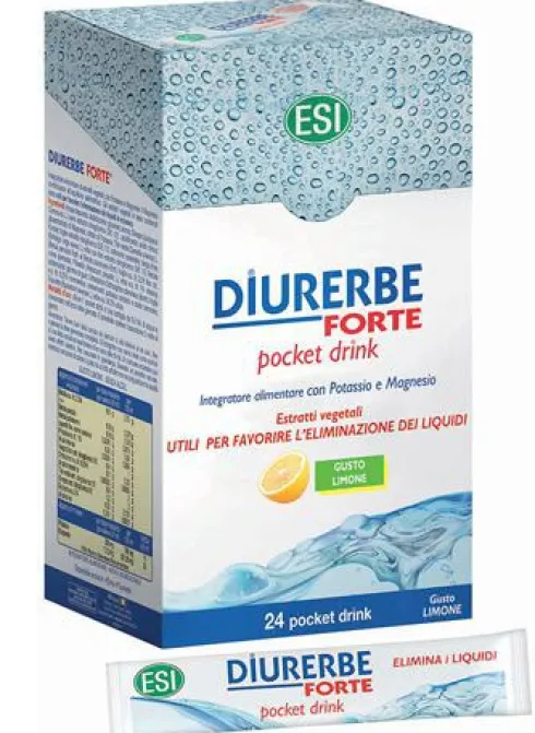Diurerbe Forte Limone 24 Pocket Drink